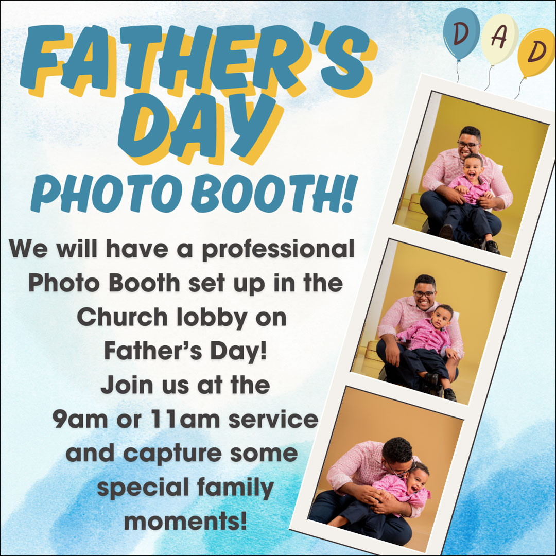 Fathers Day Photo Booth