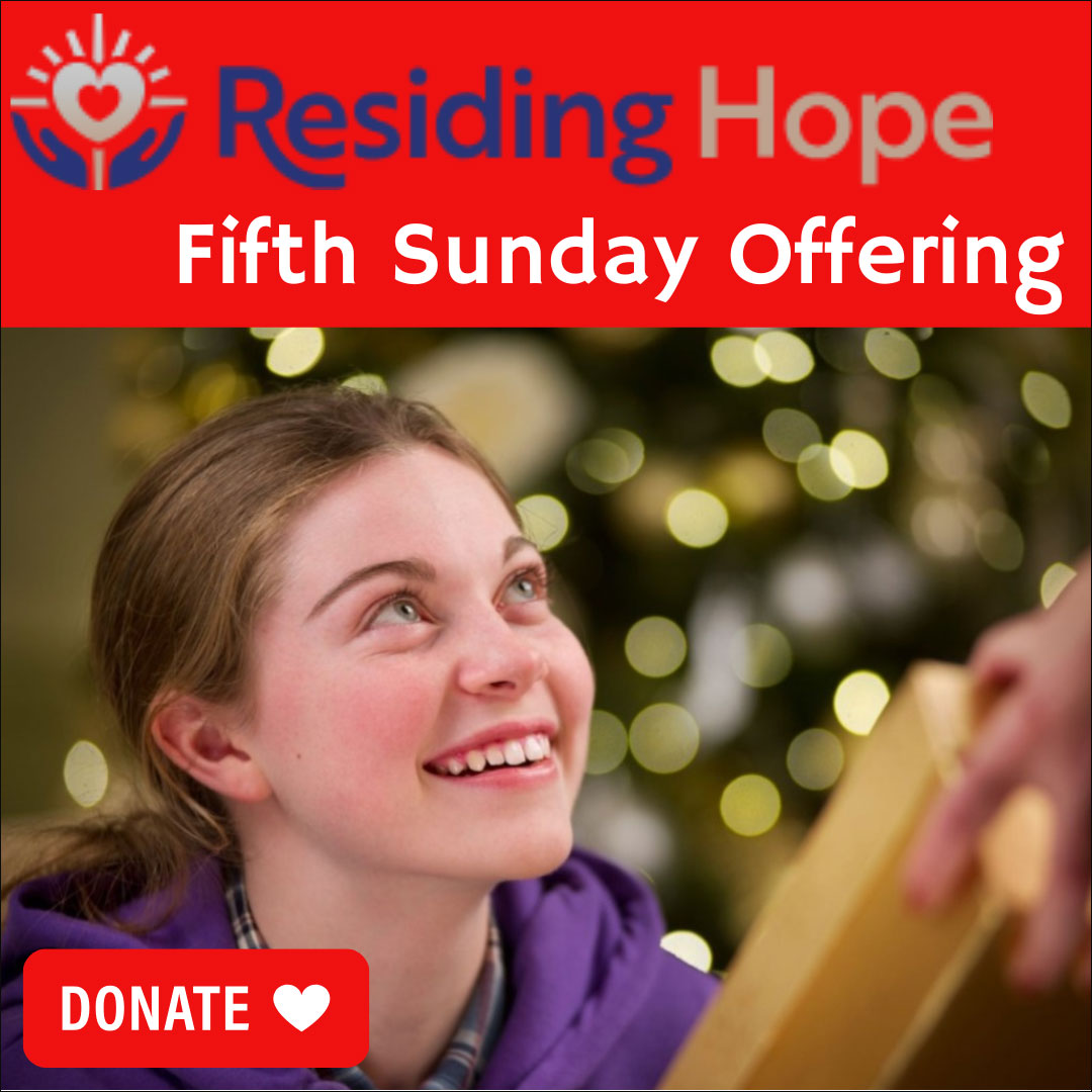 Residing Hope 5th Sunday Offering