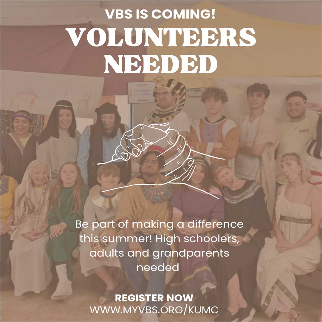 VBS Volunteers Needed