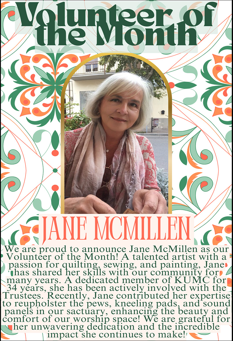 Volunteer of the Month
