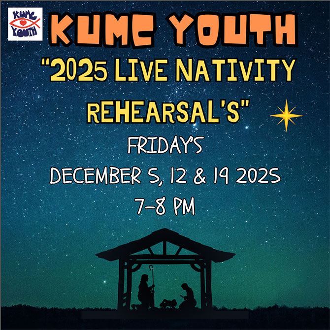 Youth Live Nativity Rehearsals